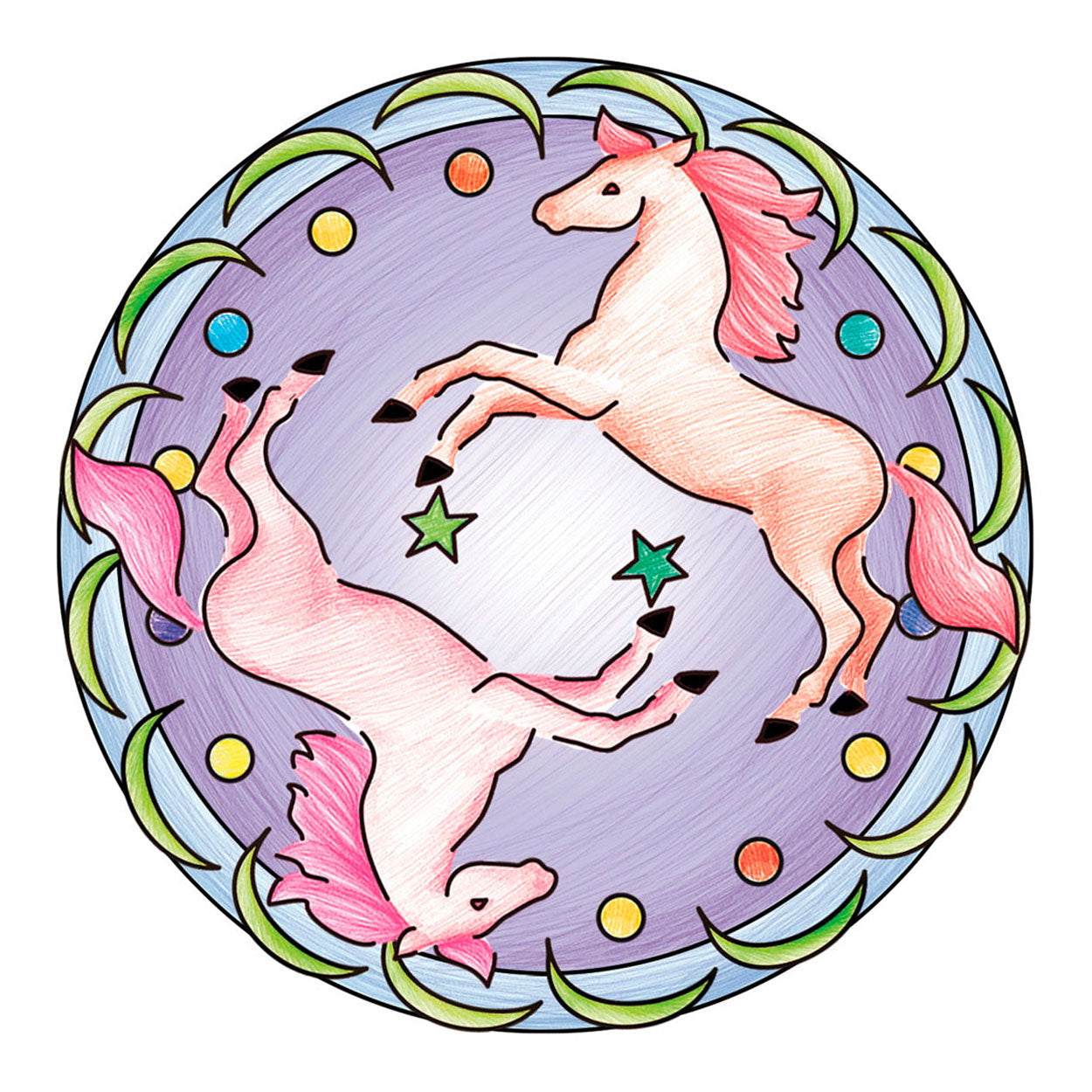Ravensburger mini mandala-designer - horses