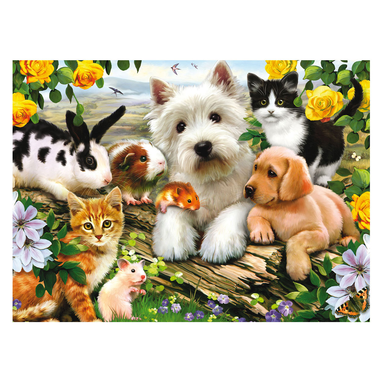 Ravensburger puzzel dierenvriendjes - legpuzzel - 300 stukjes