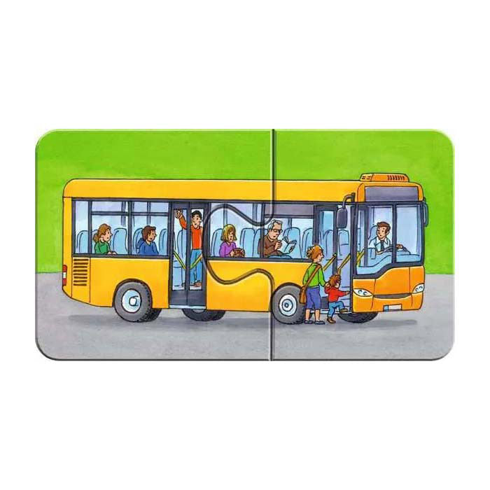 Ravensburger my first puzzles voertuigen 9x2pcs