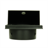 Renson 1066436 - zwart inox dampkaprooster type 641 ø100mm, opbouw | 2 stuks - afbeelding 3
