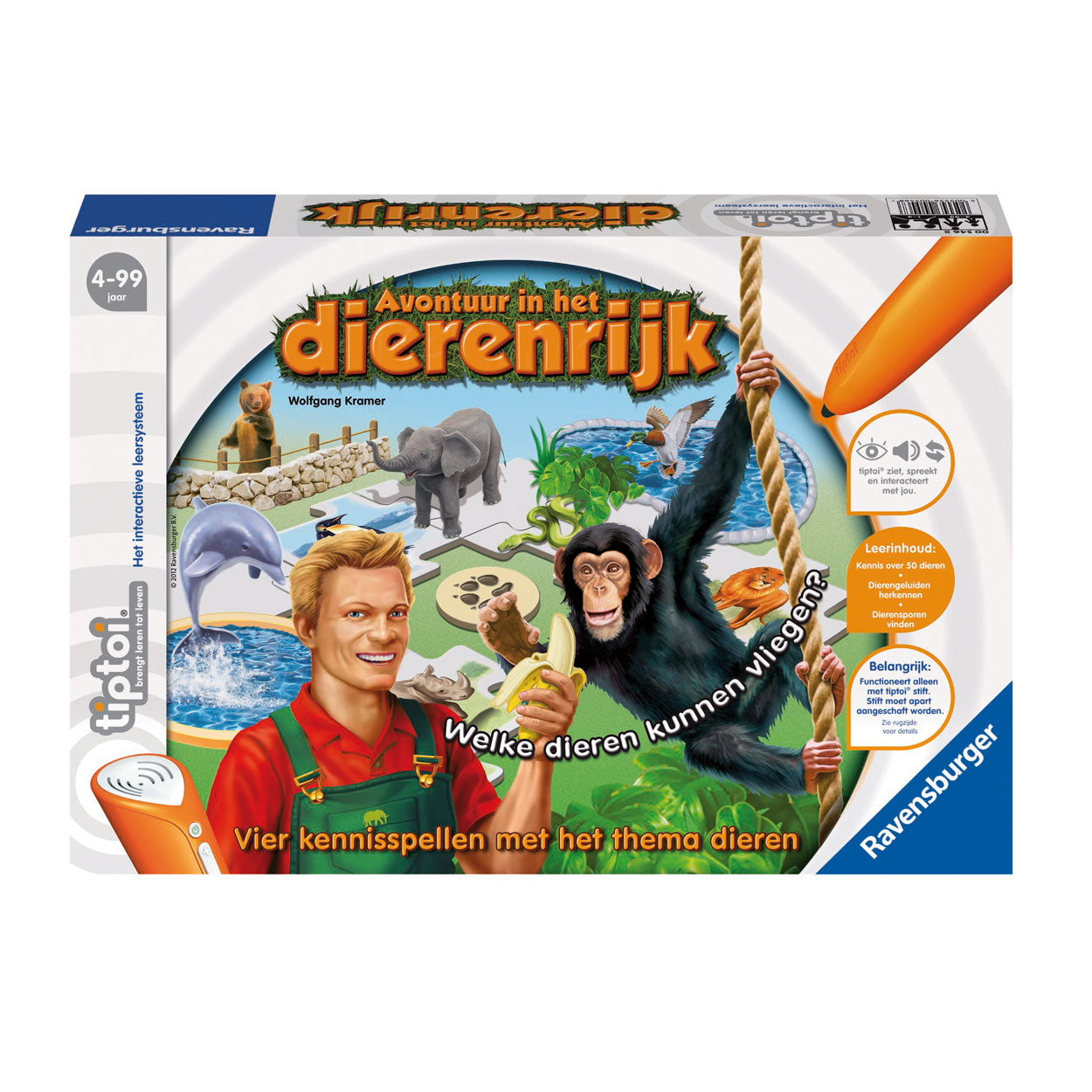 Ravensburger Tiptoi Avontuur in het Dierenrijk