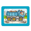 Ravensburger graafmachine, tractor en kiepauto, 3x6st.