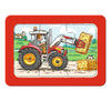 Ravensburger graafmachine, tractor en kiepauto, 3x6st.