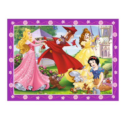 Ravensburger disney princess puzzel, 4in1