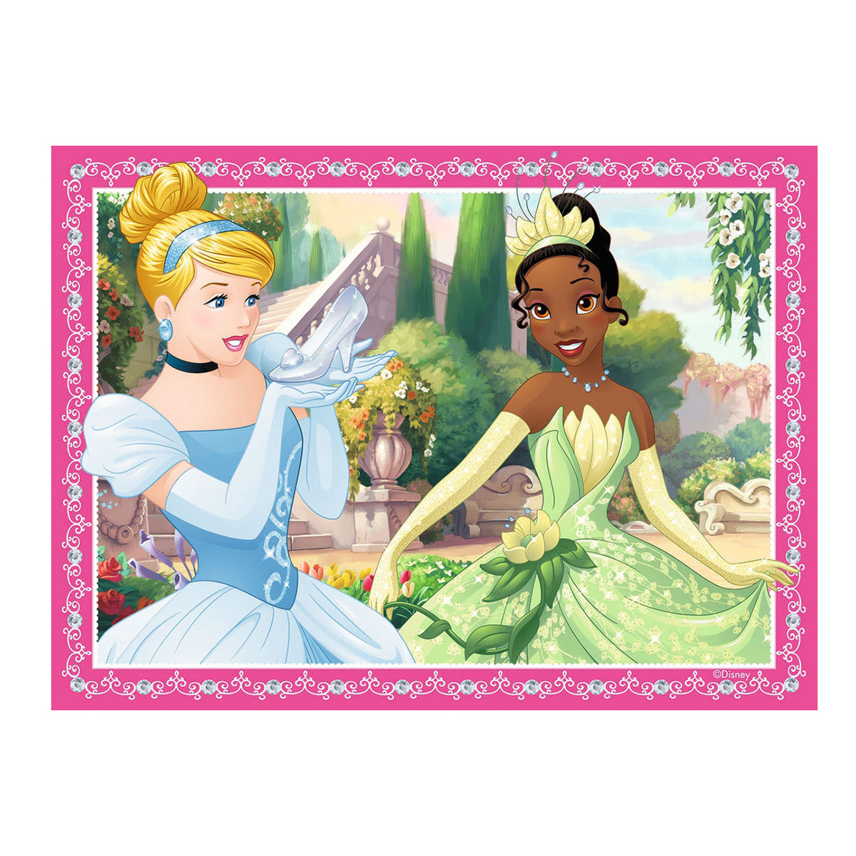 Ravensburger disney princess puzzel, 4in1