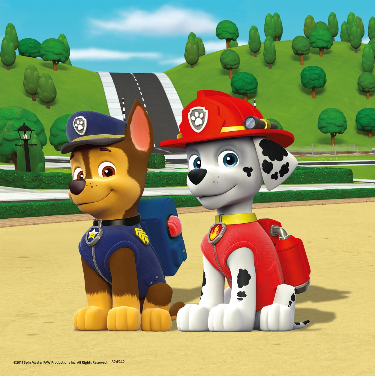 Ravensburger paw patrol: team op 4 poten - 3x49 stukjes - kinderpuzzel