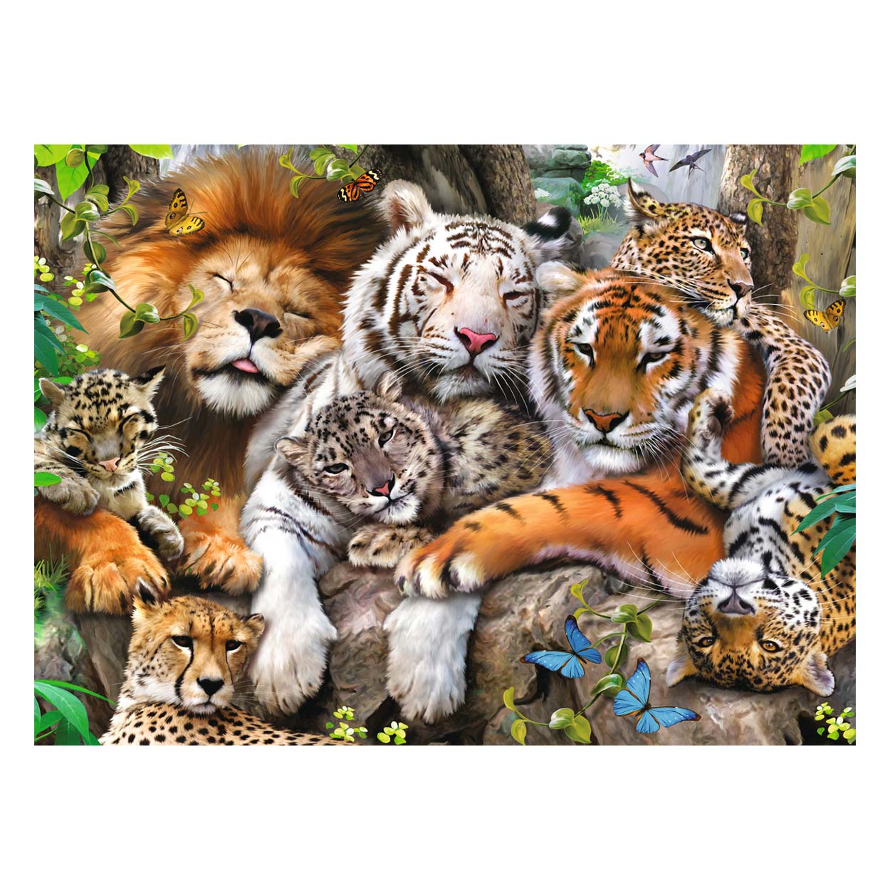 Ravensburger puzzel een tukje doen 200 stukjes xxl 8+
