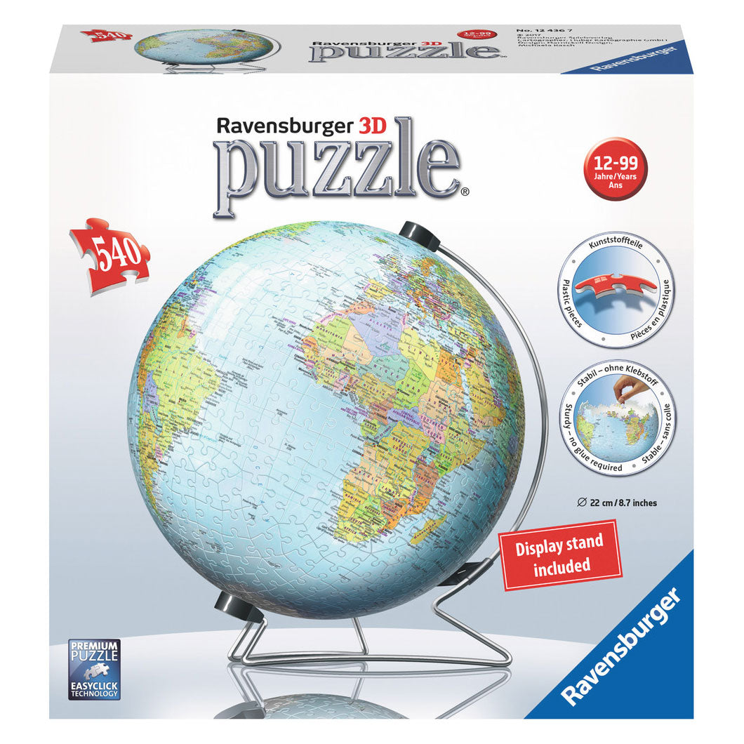 Ravensburger - 3D Globe Aarde 540st.