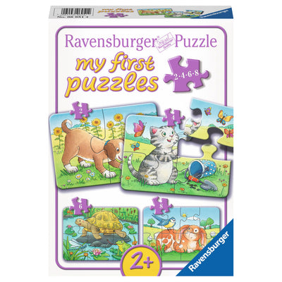 Ravensburger - Schattige Huisdieren Puzzel 4in1