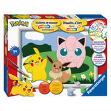 Ravensburger Schilderen op Nummer Pokemon - afbeelding 1