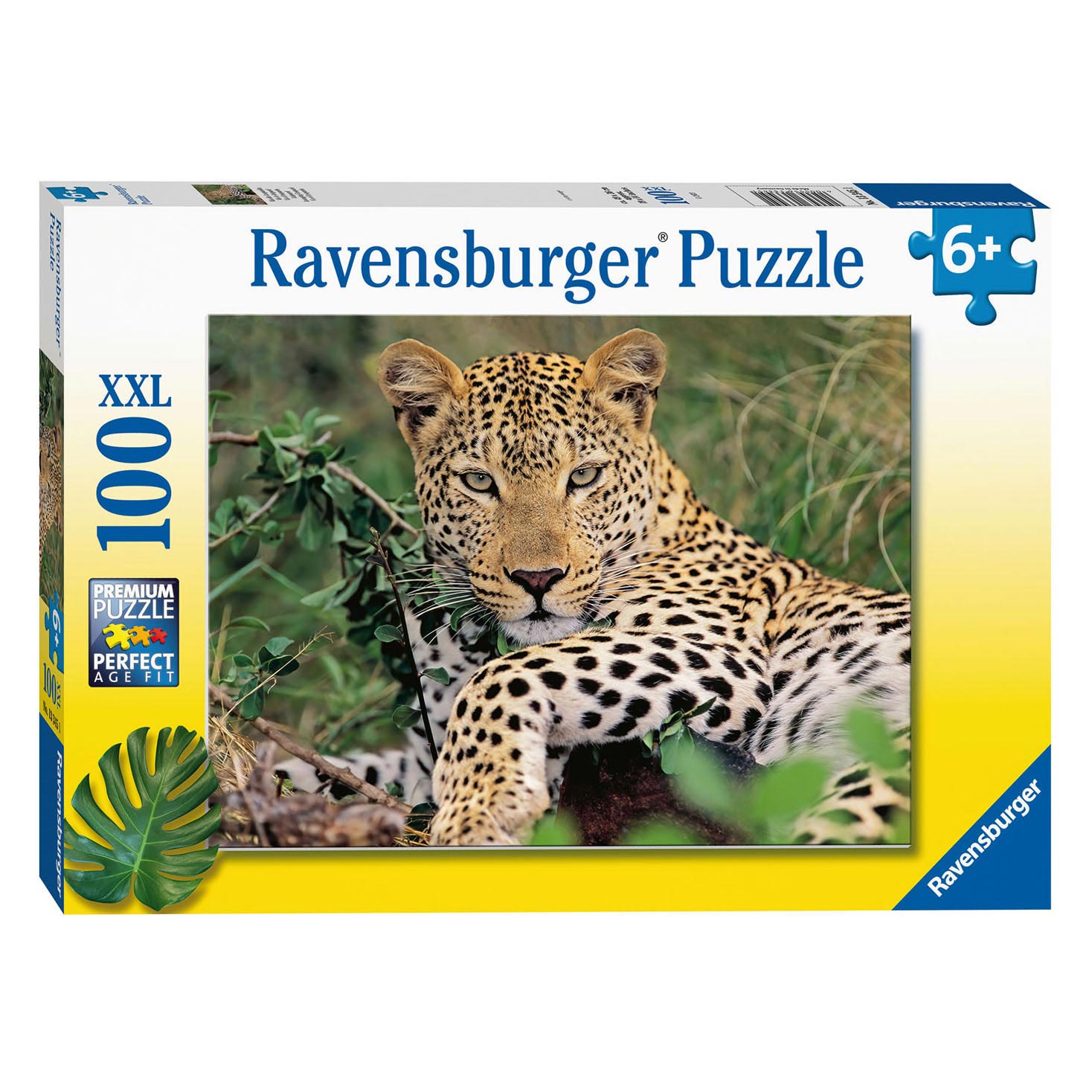Ravensburger puzzel luipaard, 100st. xxl