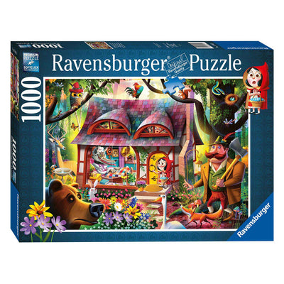 Ravensburger Puzzel Roodkapje en de Wolf, 1000st.