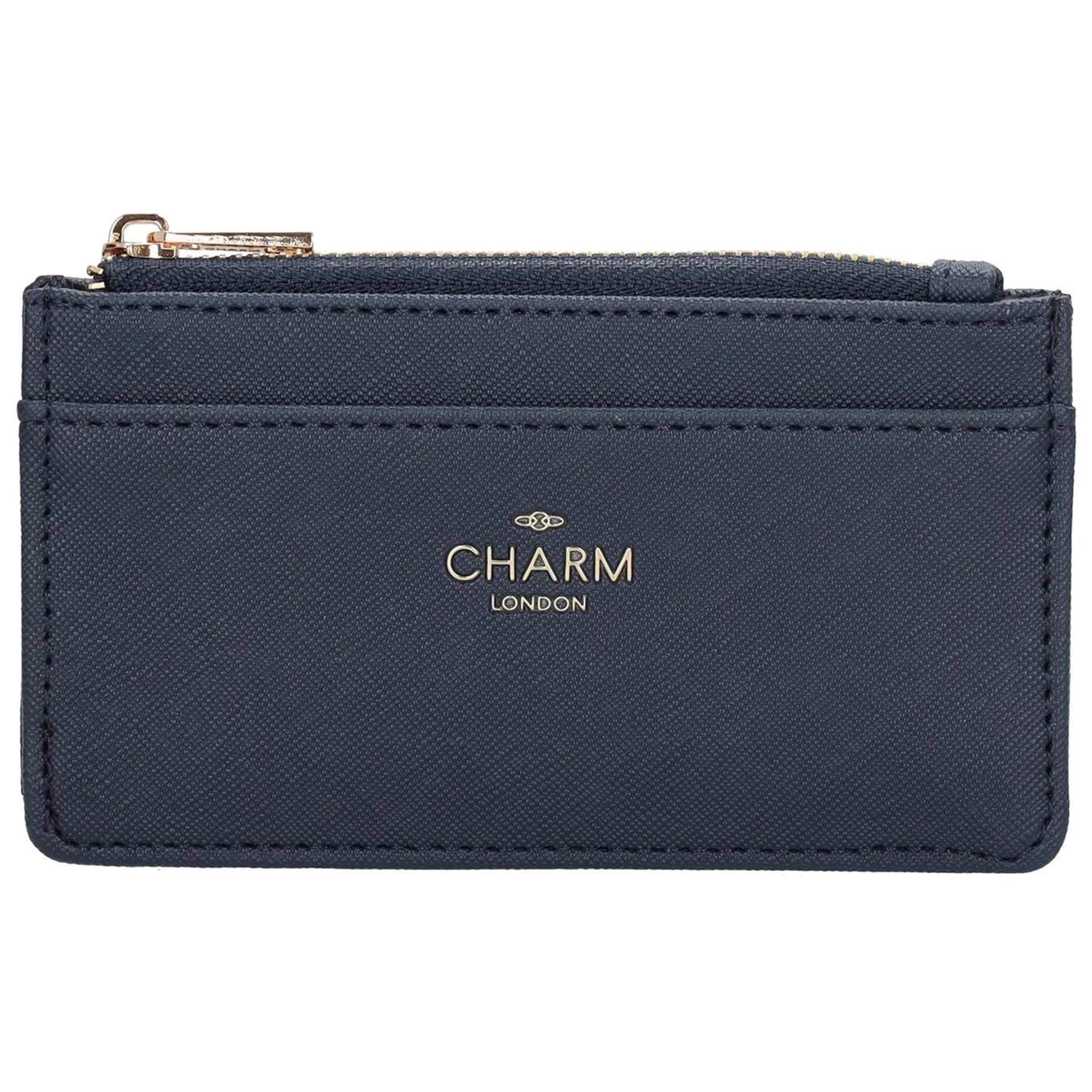 Charm london birmingham portemonnee zwart 18,5x12x3cm
