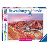 Ravensburger puzzel regenboogbergen, china, 1000st. - afbeelding 1