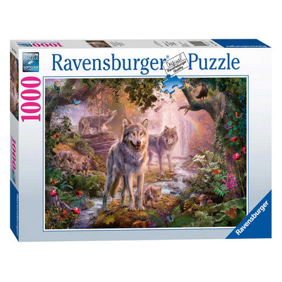 Ravensburger - Puzzel Wolvenfamilie in de Zomer 1000st.