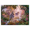 Ravensburger Puzzel Wolvenfamilie in de Zomer 1000st.