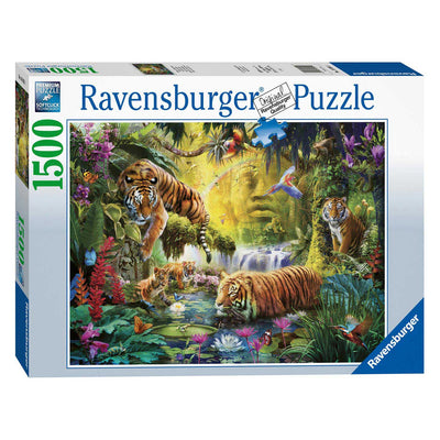 Ravensburger - Puzzel Idylle bij de Waterplaats 1500st.