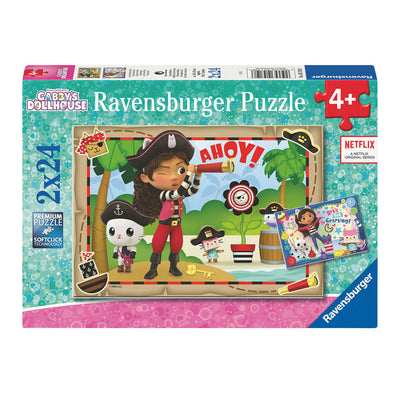 Ravensburger - Gabby's Poppenhuis Legpuzzel 2x24 stuks