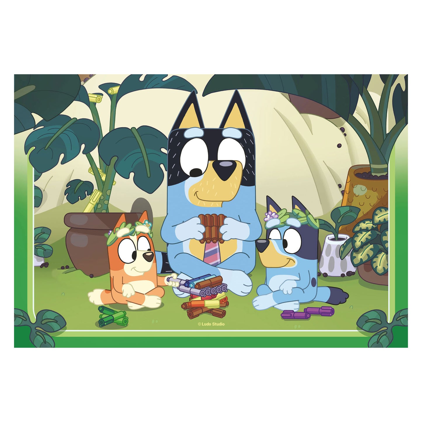 Ravensburger puzzel bluey 2x24pcs