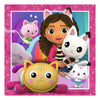 Ravensburger puzzel gabby's dollhouse - legpuzzel - 3x49 stukjes