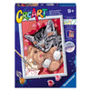 Ravensburger creart schilderen op nummer - vredige kitten