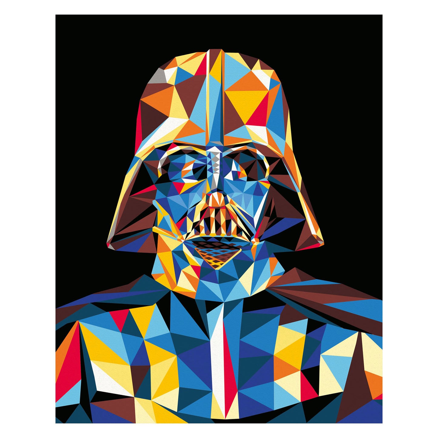 Ravensburger creart star wars: darth vader - schilderen op nummer voor volwassenen