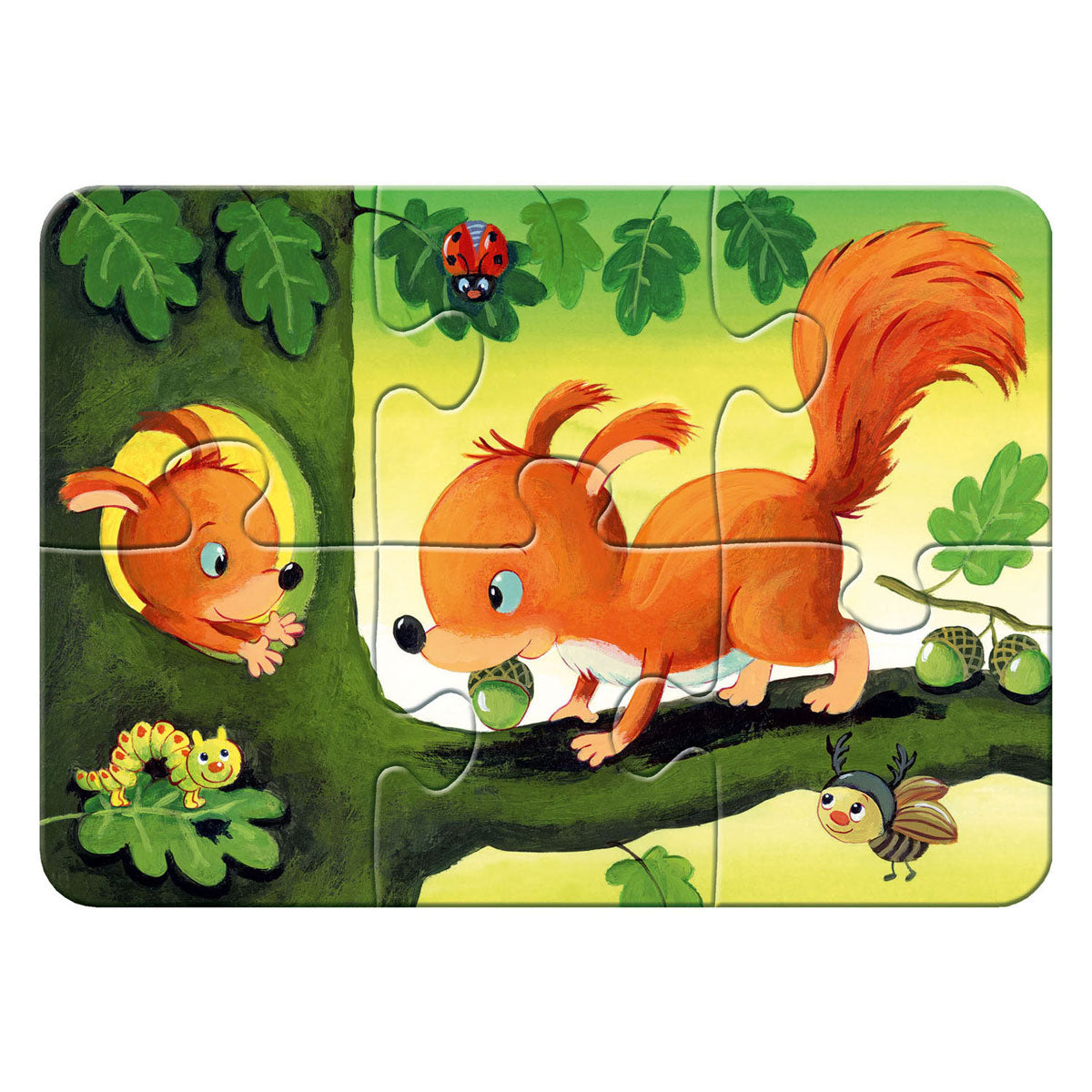 Ravensburger puzzel forest animals - legpuzzel - 2, 4, 6, 8 stukjes
