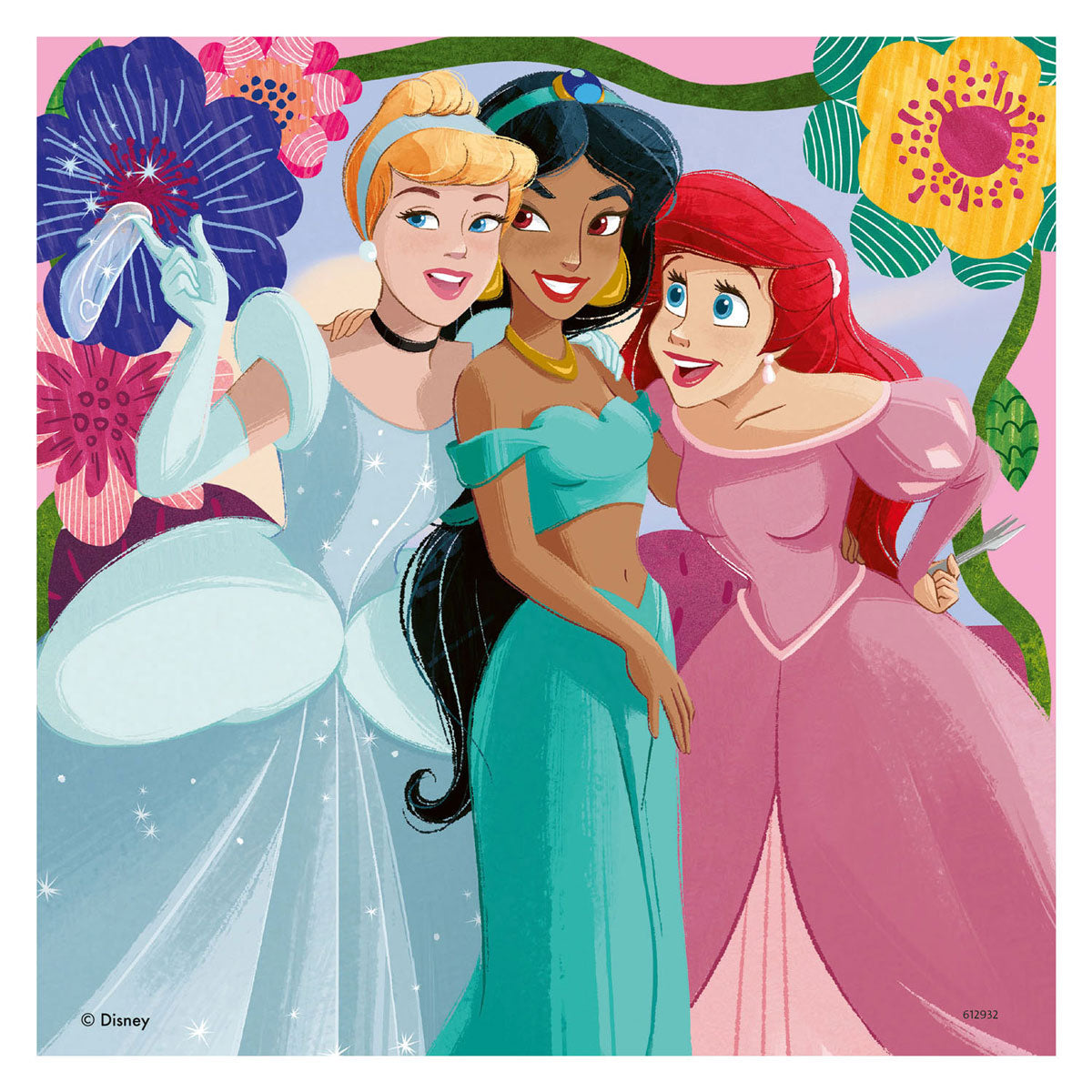 Ravensburger puzzel disney princess 3x49 stukjes
