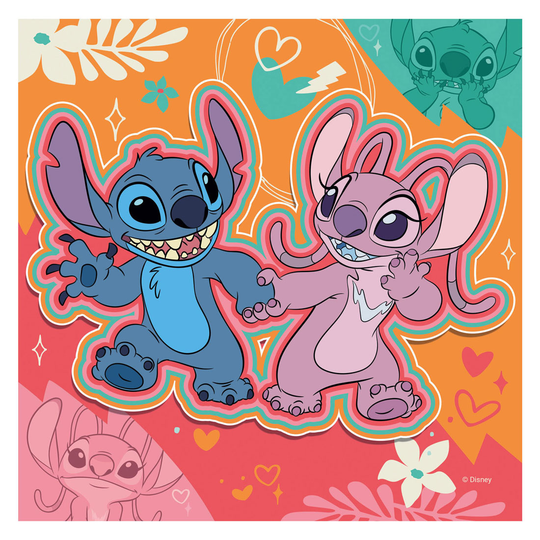 Ravensburger puzzel stitch 3x49 stukjes