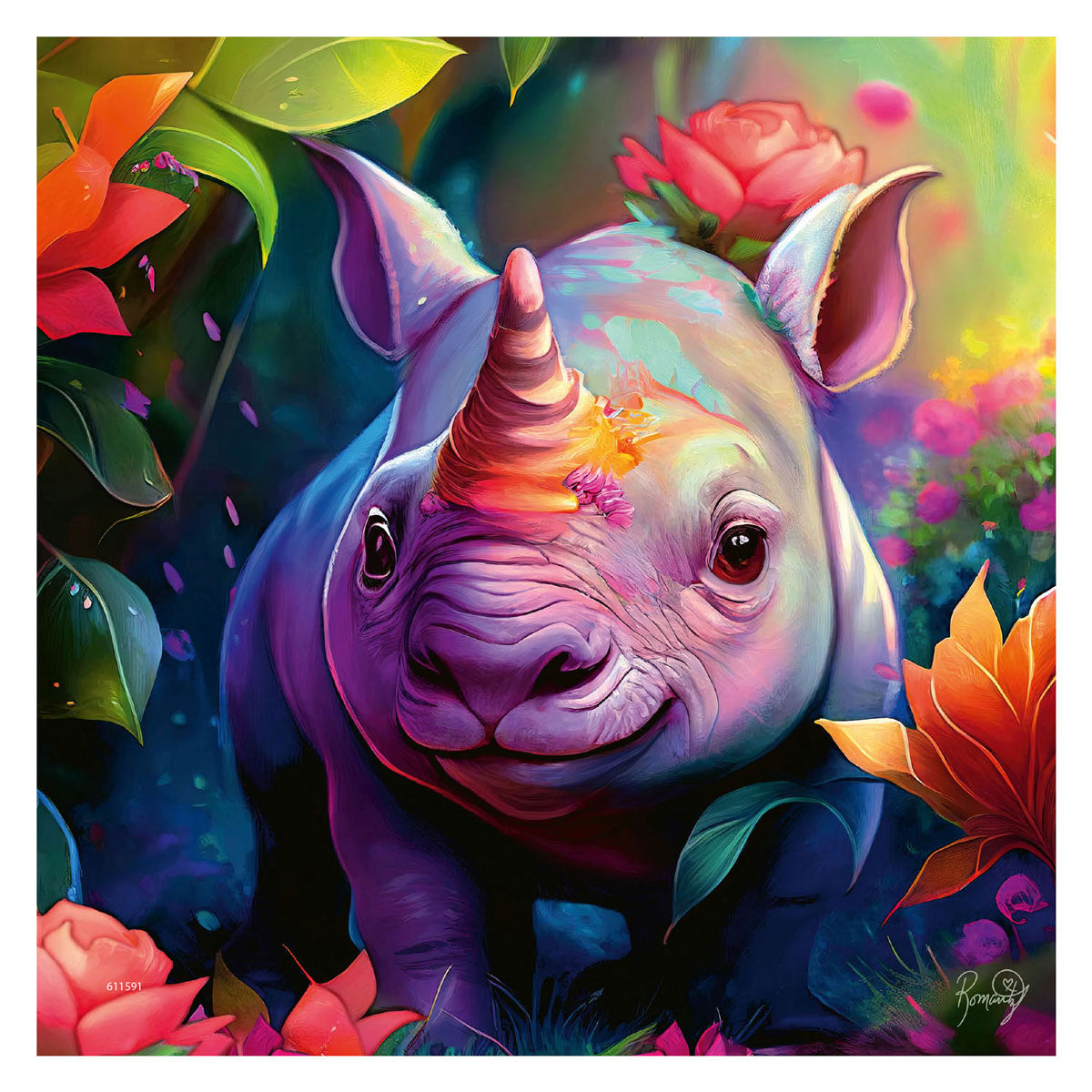 Ravensburger puzzel jungle babies - drie puzzels - 49 stukjes - kinderpuzzel