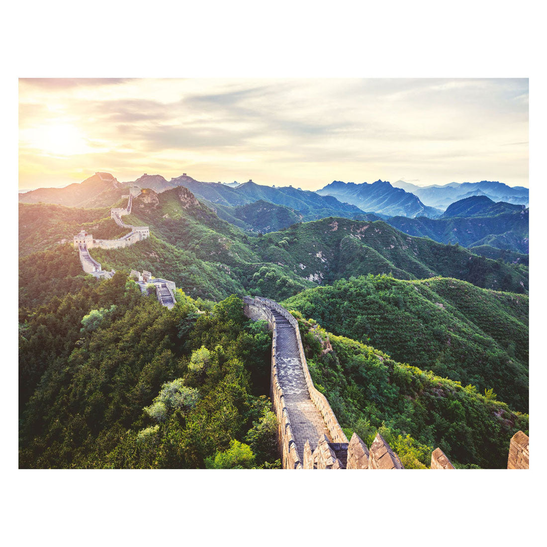 Ravensburger puzzel de chinese muur - legpuzzel - 2000 stukjes