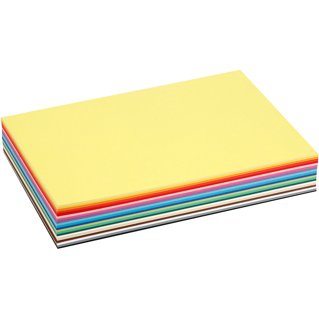 Creativ company https: www.cchobby.nl gekleurd-karton-a4-vel-210x297-mm-180-gr-diverse-kleuren-30-div-vellen-1-doos