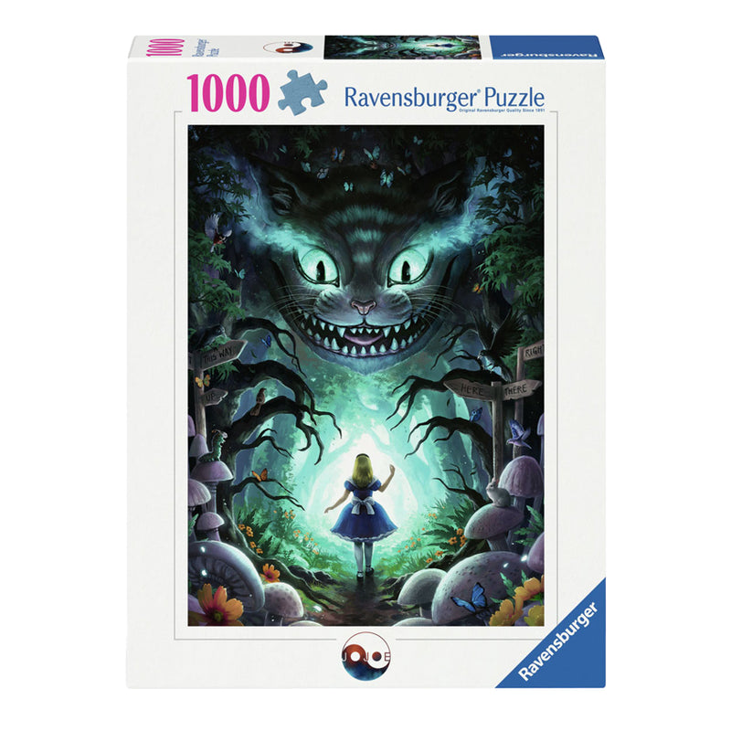 Ravensburger legpuzzel disney avonturen met alice, 1000st.