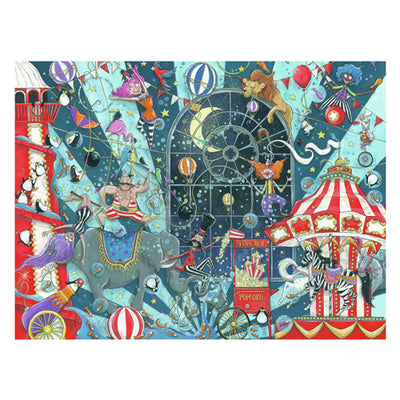 Ravensburger legpuzzel willkommen beim zirkus, 1000st.