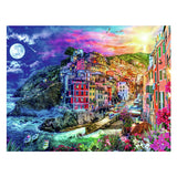 Ravensburger puzzel cinque terre - kleurrijke legpuzzel 2000 stukjes. - afbeelding 2