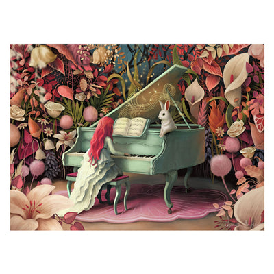 Ravensburger legpuzzel rabbit recital, 500st.