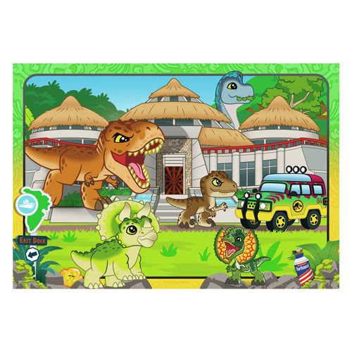 Ravensburger puzzel jurassic world explorers 2x24pcs