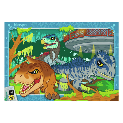 Ravensburger puzzel jurassic world explorers 2x24pcs