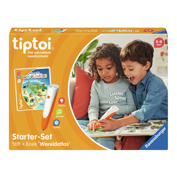 Tiptoi starterset mijn grote wereldatlas
