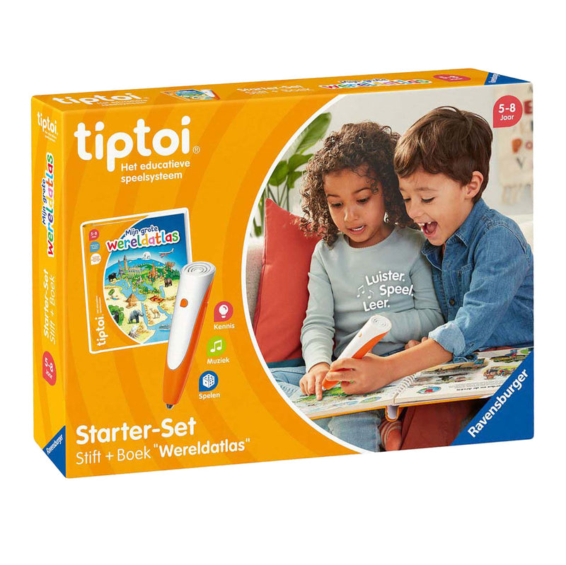 Tiptoi starterset mijn grote wereldatlas