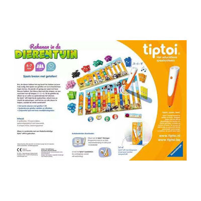 Ravensburger tiptoi® spel rekenen in de dierentuin