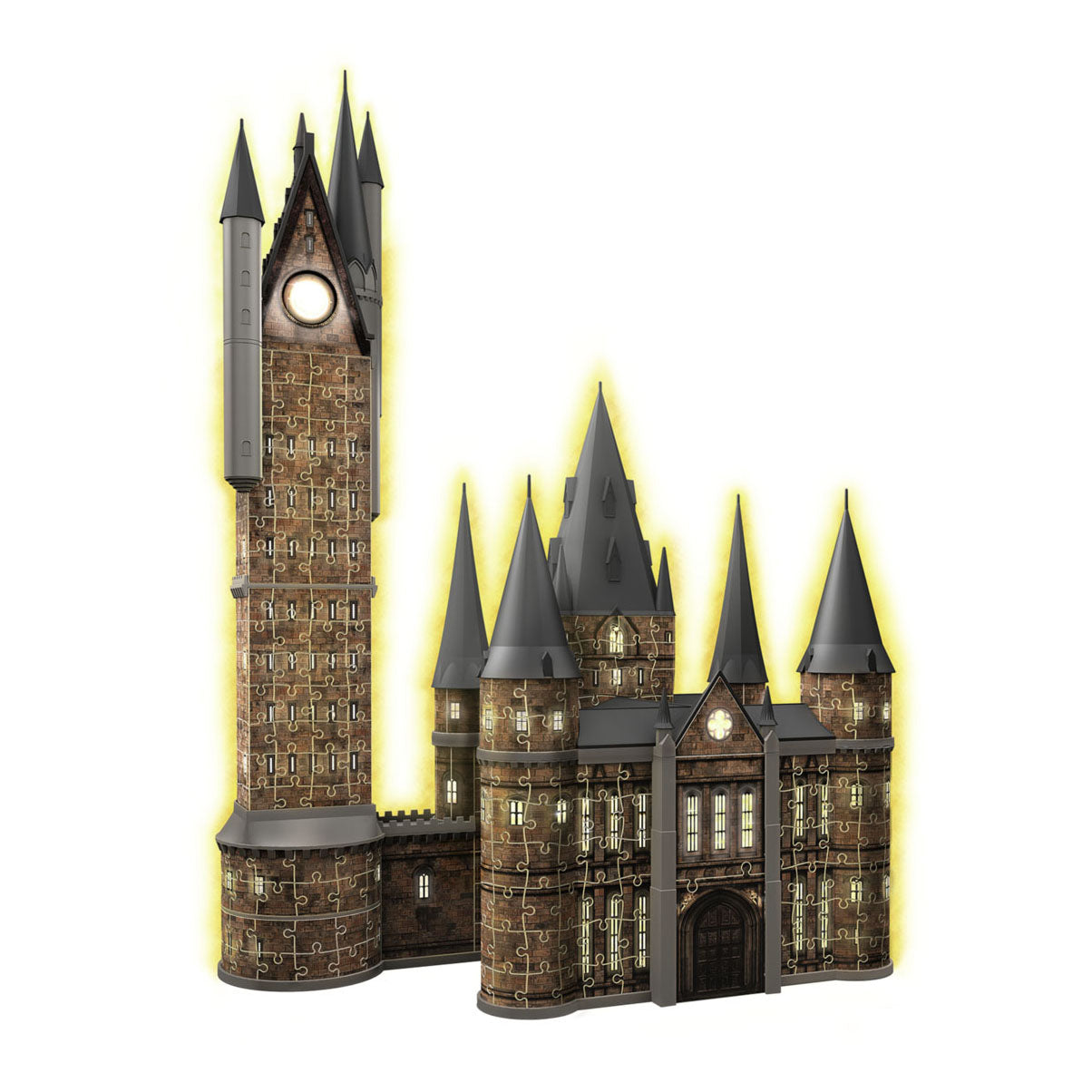 Ravensburger 3d puzzel harry potter hogwarts astronomie toren (night edition), 540st.