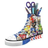 Ravensburger 3d puzzel pennenbak sonic the hedgehog sneaker 108 stukjes. - afbeelding 2