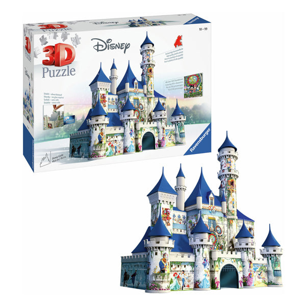 Ravensburger disney castle- 3d puzzel gebouw - 216 stukjes