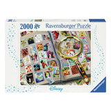 Ravensburger puzzel mijn mooiste postzegels - legpuzzel - 2000 stukjes - afbeelding 1