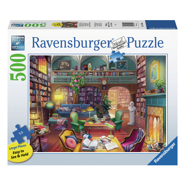 Ravensburger puzzel droombibliotheek - legpuzzel - 500 large format stukjes