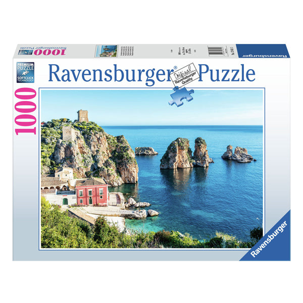 Ravensburger legpuzzel italian landscapes sicily 2, 1000st.