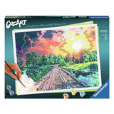 Ravensburger creart schilderen op nummer - magical light - afbeelding 1