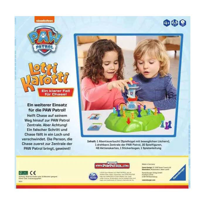 Ravensburger paw patrol funny race