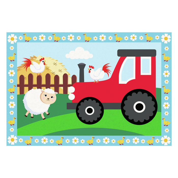 Ravensburger creart tractor with scenery - schilderen op nummer